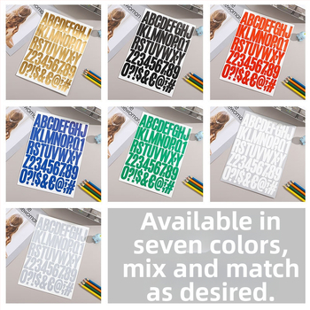 Буквени стикери набор – Марка: Advantages Bear; Лепящи се: Да; IP разрешение: Няма; Стил: Японски; Изработка: Печат