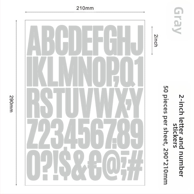 Буквени стикери набор – Марка: Advantages Bear; Лепящи се: Да; IP разрешение: Няма; Стил: Японски; Изработка: Печат