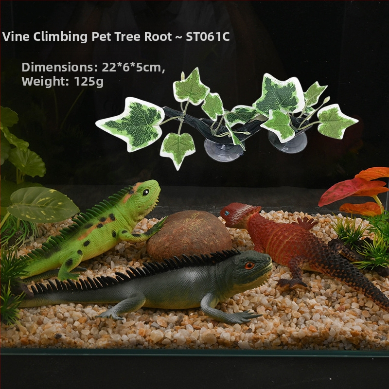 Živicový akváriový ozdoba - kmeň stromu a vinič pre scénu a skrývanie (HY011) od Julongyuan