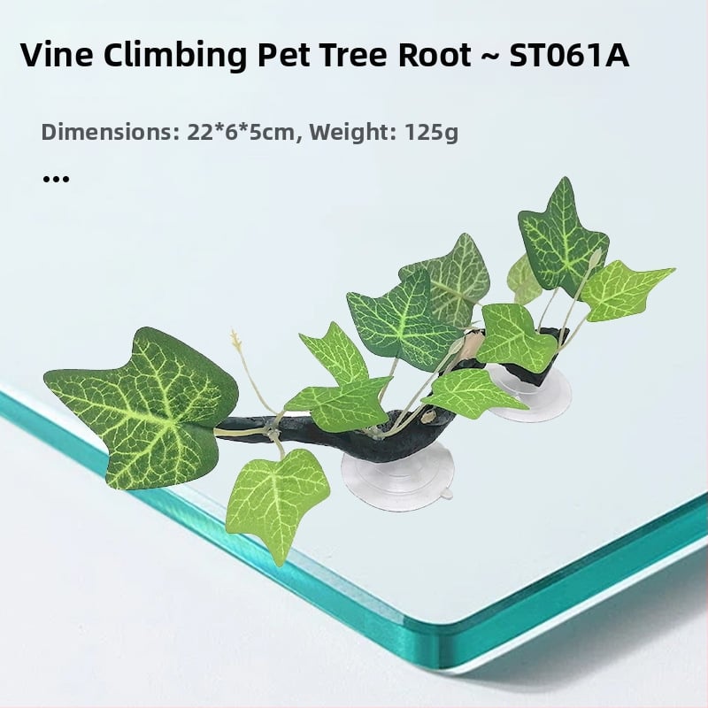 Sveķu akvārija dekors - koka stumbrs un vīnogulāju dekorēšanai ainai un slēpšanai (HY011) no Julongyuan