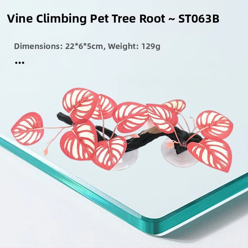 Sveķu akvārija dekors - koka stumbrs un vīnogulāju dekorēšanai ainai un slēpšanai (HY011) no Julongyuan