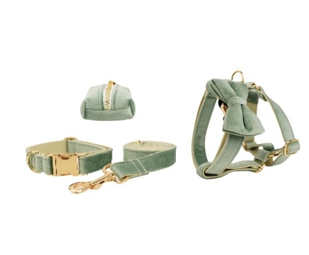 Κολάρο σκύλου με λουρί – ύφασμα, μάρκα Flannelette, κατηγορία προϊόντος: Κολάρο, IP άδεια: Όχι