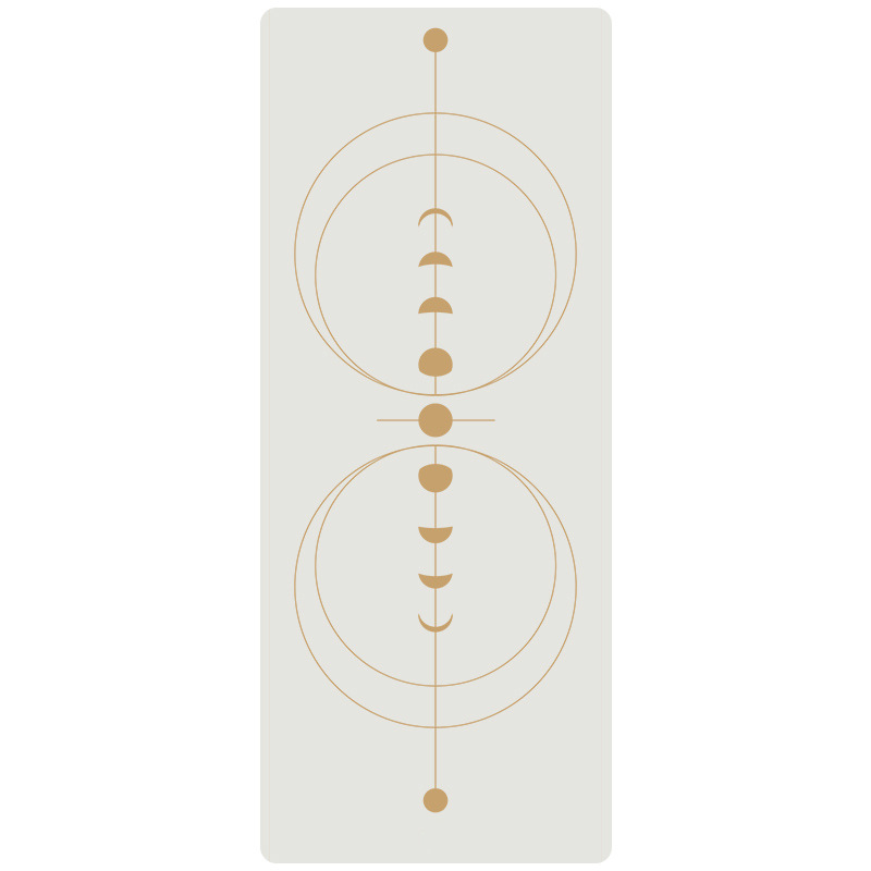 Nagudi jogas paklājs — PU+gumija, pretslīdēšana, biezums 5 mm, svars 3,5 kg, Hangzhou