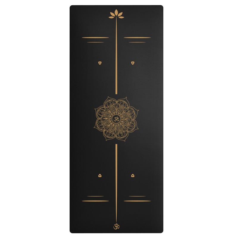 Nagudi jogas paklājs — PU+gumija, pretslīdēšana, biezums 5 mm, svars 3,5 kg, Hangzhou