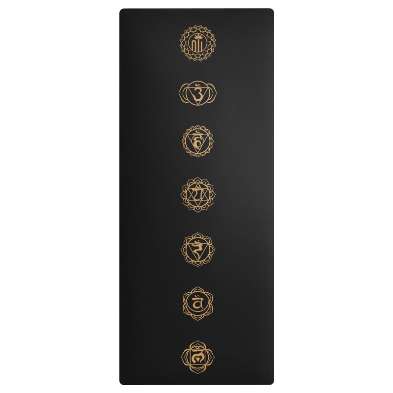 Nagudi jogas paklājs — PU+gumija, pretslīdēšana, biezums 5 mm, svars 3,5 kg, Hangzhou