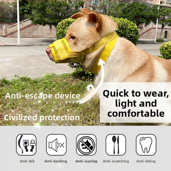 Мюзел за кучета — антихапене, антилаене, предотвратява случайно поглъщане; за всички породи; Категория: Друго; Материал: Друго; Импорт: Не; Марка: Друго; IP авторизация: Няма