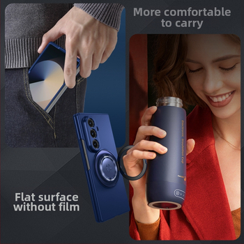 Θήκη Samsung Z Flip7/6/5 με περιστρεφόμενη αναδιπλούμενη βάση και μαγνητικό στήριγμα, 360° περιστροφή, προστασία από πτώσεις, πολυκαρβονικό