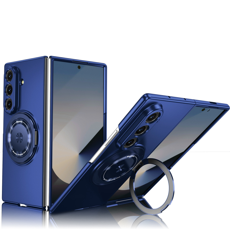 Θήκη Samsung Z Flip7/6/5 με περιστρεφόμενη αναδιπλούμενη βάση και μαγνητικό στήριγμα, 360° περιστροφή, προστασία από πτώσεις, πολυκαρβονικό