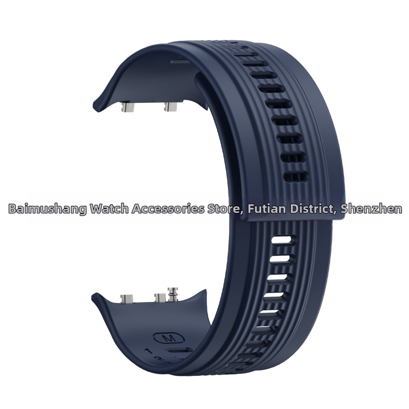 Huawei D2 szilikon szíj sportórához – szilikon anyag, divatos stílus, kompatibil Huawei D2-vel, csat nélkül, testreszabható interfész méretek