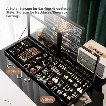 Cutie pentru bijuterii cu capac pentru inele, cercei, coliere și brățări – material: catifea; utilizare: ambalare inele; ambalaj special: ambalaj bijuterii; număr de produs: Manufacturer Direct Supply Custom Made Cross-border