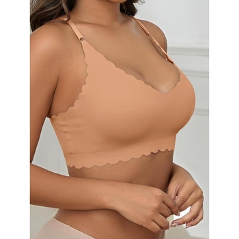 Κοριτσίστικο βαμβακερό σουτιέν με μαλακό μεταλλικό μπανέ, Stage One, επένδυση από βαμβάκι