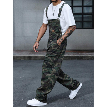 Ανδρικά τζιν εργασίας με ίσιο πόδι, φαρδιά γραμμή, κλείσιμο με κορδόνι, φλίς επένδυση, πολυεστερική ανάμειξη