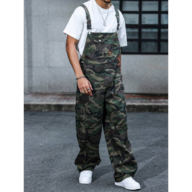 Ανδρικά τζιν εργασίας με ίσιο πόδι, φαρδιά γραμμή, κλείσιμο με κορδόνι, φλίς επένδυση, πολυεστερική ανάμειξη