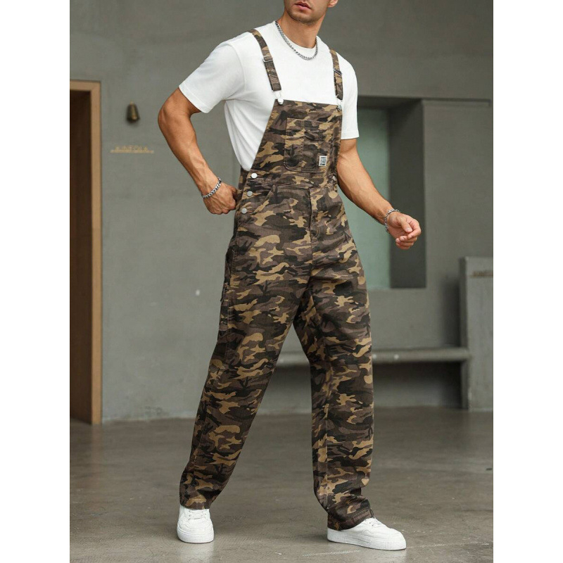 Ανδρικά τζιν εργασίας με ίσιο πόδι, φαρδιά γραμμή, κλείσιμο με κορδόνι, φλίς επένδυση, πολυεστερική ανάμειξη