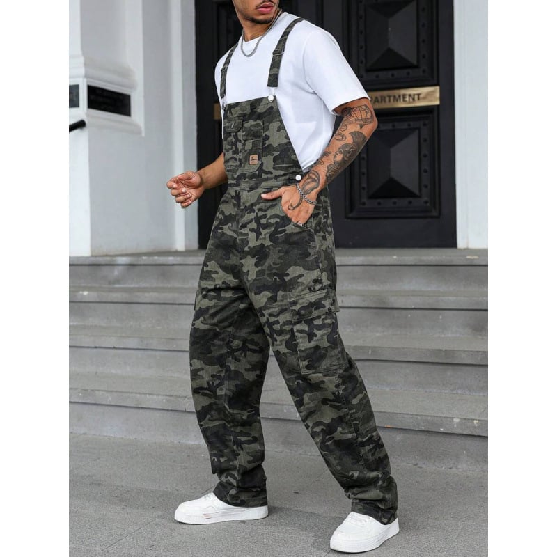 Ανδρικά τζιν εργασίας με ίσιο πόδι, φαρδιά γραμμή, κλείσιμο με κορδόνι, φλίς επένδυση, πολυεστερική ανάμειξη