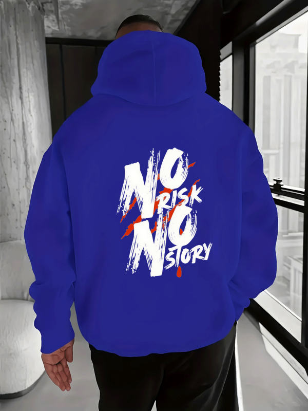 Ανδρικό φούτερ χωρίς κουκούλα με στρογγυλό λαιμό, μακριά μανίκια, ίσιο κόψιμο, πλαϊνές τσέπες, εκτύπωση θερμικής μεταφοράς, πολυεστέρας 96%