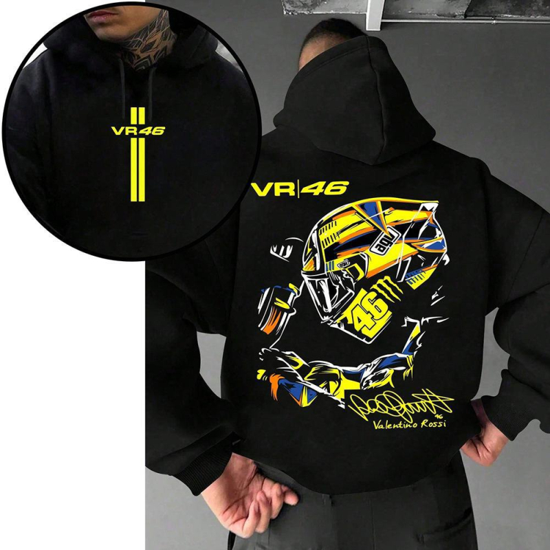 Φούτερ με κουκούλα, χαλαρή γραμμή, μακριά μανίκια, πουλόβερ, πολυεστέρας 96%+