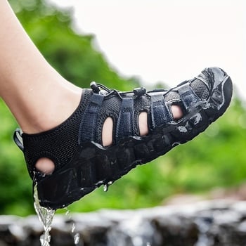 Toe-Cover sandalai su velūrine viršutine, gumine padas, Romos stilius, kvėpuojantys, neslidūs