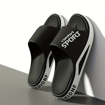 Vyriski sandalai - EVA viršus ir EVA padas; Slip-On; sportiškas ir kasdienis stilius; keturi metų laikai