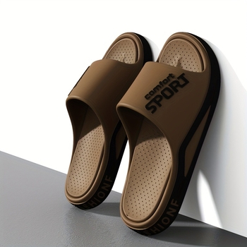 Vyriski sandalai - EVA viršus ir EVA padas; Slip-On; sportiškas ir kasdienis stilius; keturi metų laikai