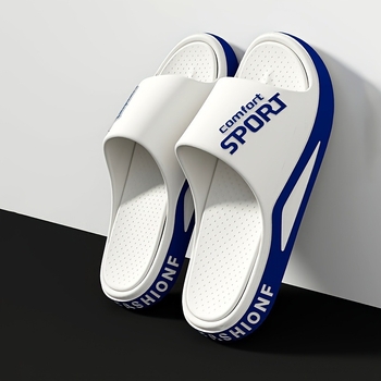 Vyriski sandalai - EVA viršus ir EVA padas; Slip-On; sportiškas ir kasdienis stilius; keturi metų laikai