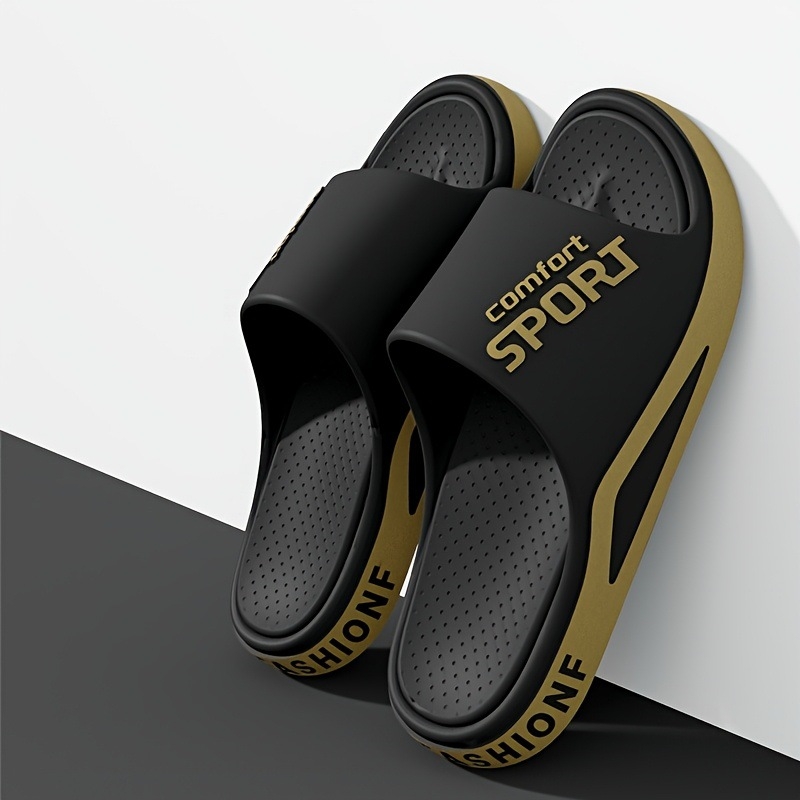 Vyriski sandalai - EVA viršus ir EVA padas; Slip-On; sportiškas ir kasdienis stilius; keturi metų laikai