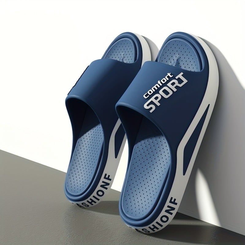 Vyriski sandalai - EVA viršus ir EVA padas; Slip-On; sportiškas ir kasdienis stilius; keturi metų laikai