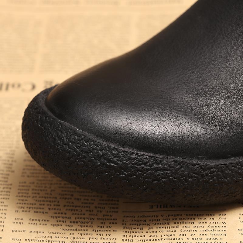 Ανδρικά δερμάτινα παπούτσια με υψηλό επάνω μέρος, αναπνοόμενα, για χειμώνα, καθημερινό στυλ, πάνω μέρος: δέρμα αγελάδας κορυφαίας ποιότητας