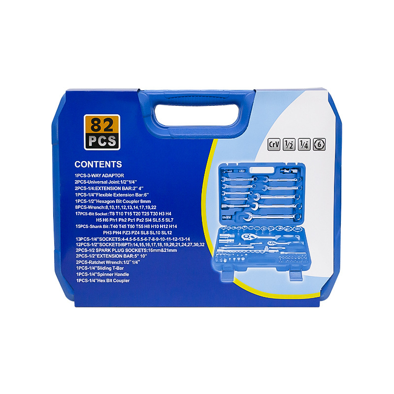 Σετ εργαλείων επισκευής αυτοκινήτου L1639 – Ατσάλι άνθρακα, 108 τεμάχια σε θήκη εργαλείων