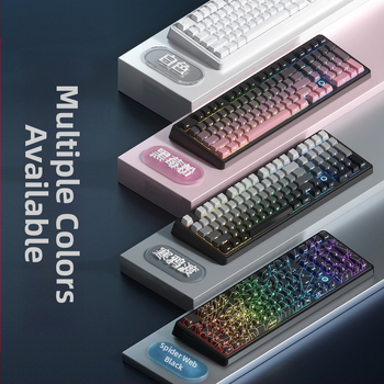 AK980MAX πληκτρολόγιο παιχνιδιών με RGB φωτισμό, ενσύρματο, μάρκα Ajazz/Heijue, κυκλοφόρησε το 2025