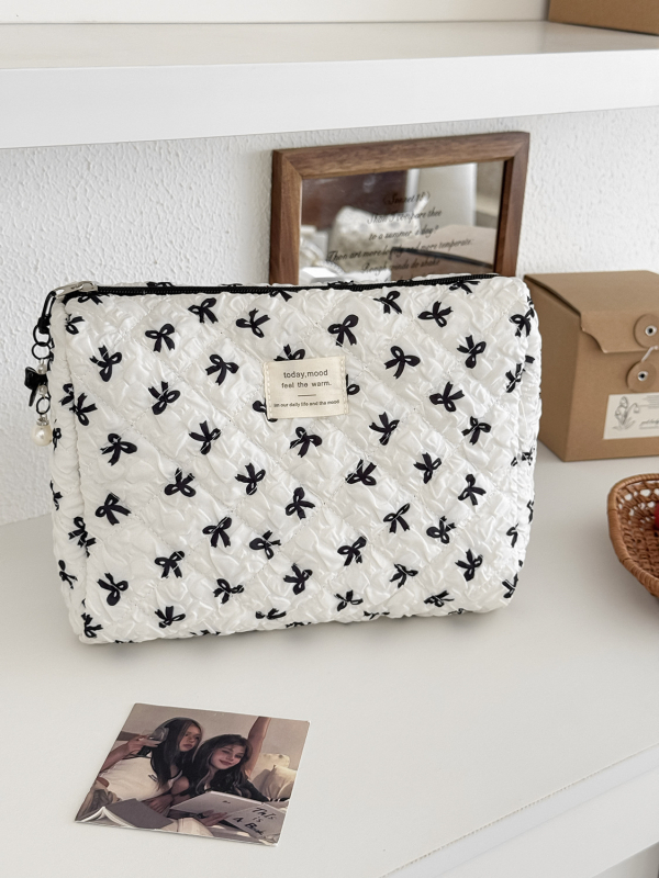 Kosmētikas soma un ceļojumu soma – pārnēsājama, lielas ietilpības, Ins stils, poliestera iekšpuse (Materiāls: poliester; iekšpuse: poliesters; Unisex; Ikdienas lietošana; Pavasaris 2025)