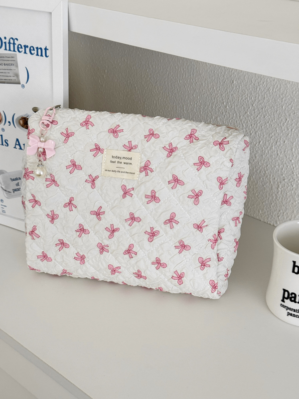 Kosmētikas soma un ceļojumu soma – pārnēsājama, lielas ietilpības, Ins stils, poliestera iekšpuse (Materiāls: poliester; iekšpuse: poliesters; Unisex; Ikdienas lietošana; Pavasaris 2025)