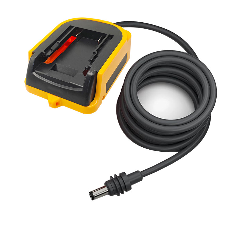 Milwaukee 12V Li‑ion baterija DIY adapter za 2.1 DC napajanje glave M12