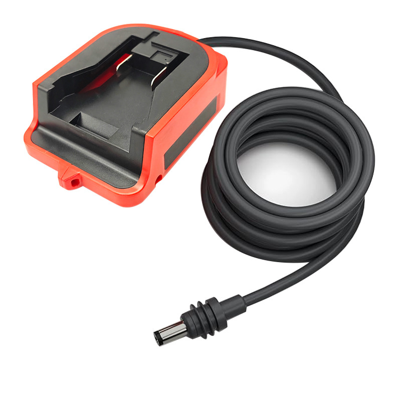 Milwaukee 12V Li‑ion baterija DIY adapter za 2.1 DC napajanje glave M12