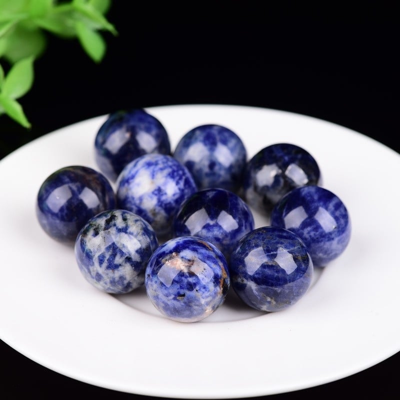 Kristálygömb – modern minimalista stílus, kristály anyag, karton csomagolás, ajándékba alkalmas