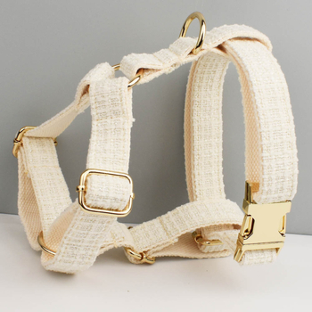 Κολάρο σκύλου με μεταλλική αγκράφα για χάραξη και αναδιπλούμενο λουρί, πολυεστέρας, Flannelette