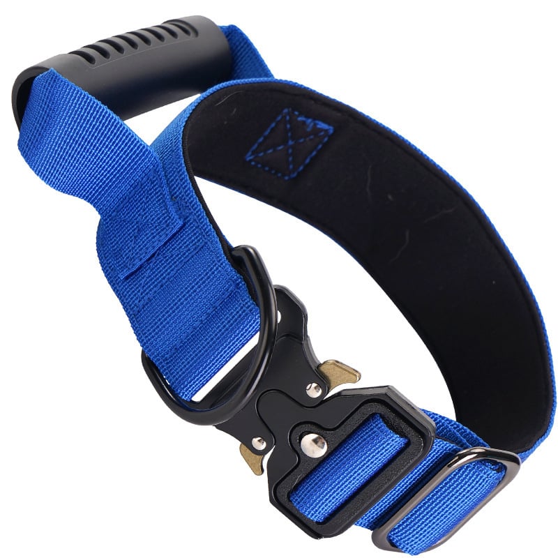 Nailona suņu kaklasaite, izturīga pret trieciieniem un sprādzieniem, taktiskais stils, vienots raksts, eksporta ekskluzīvs piedāvājums