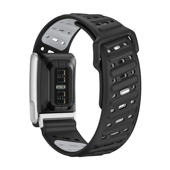 Силиконова каишка за Whoop 5.0 MG ECG смарт часовник — дишаща, спортен стил, съвместима с модел 42960178, издадена през 2025 г.