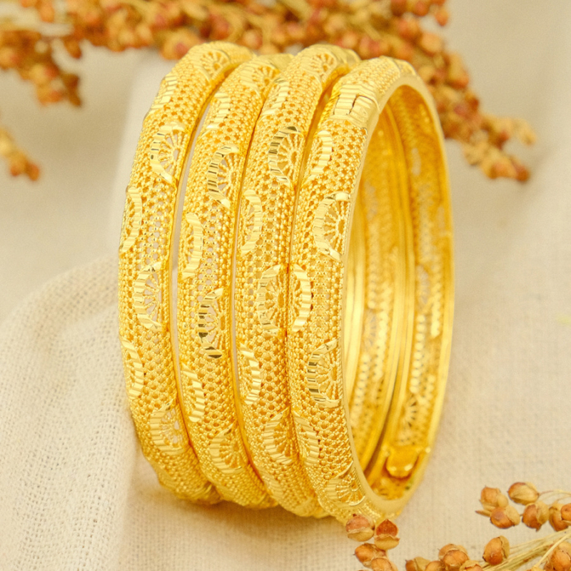 Rokassprādze no vara Xinhui, elektroplēšana, 16,5 g, Pavasaris 2024