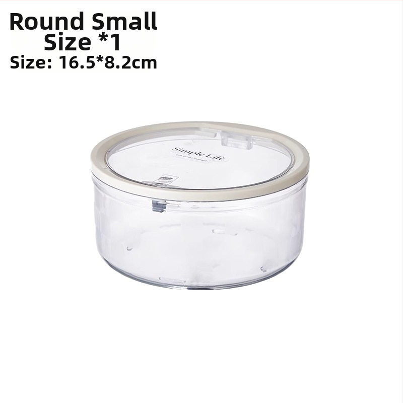 Κουτί αποθήκευσης αξεσουάρ μαλλιών για παιδιά με καπάκι, πλαστικό, χωρητικότητας 1 L, μοτίβο καρτούν, μοντέρνο μινιμαλιστικό στυλ