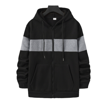 Férfi nyitott elülső fleece felső, fleece bélelt, Ramie 51–70%, 400 g/m², minden évszak