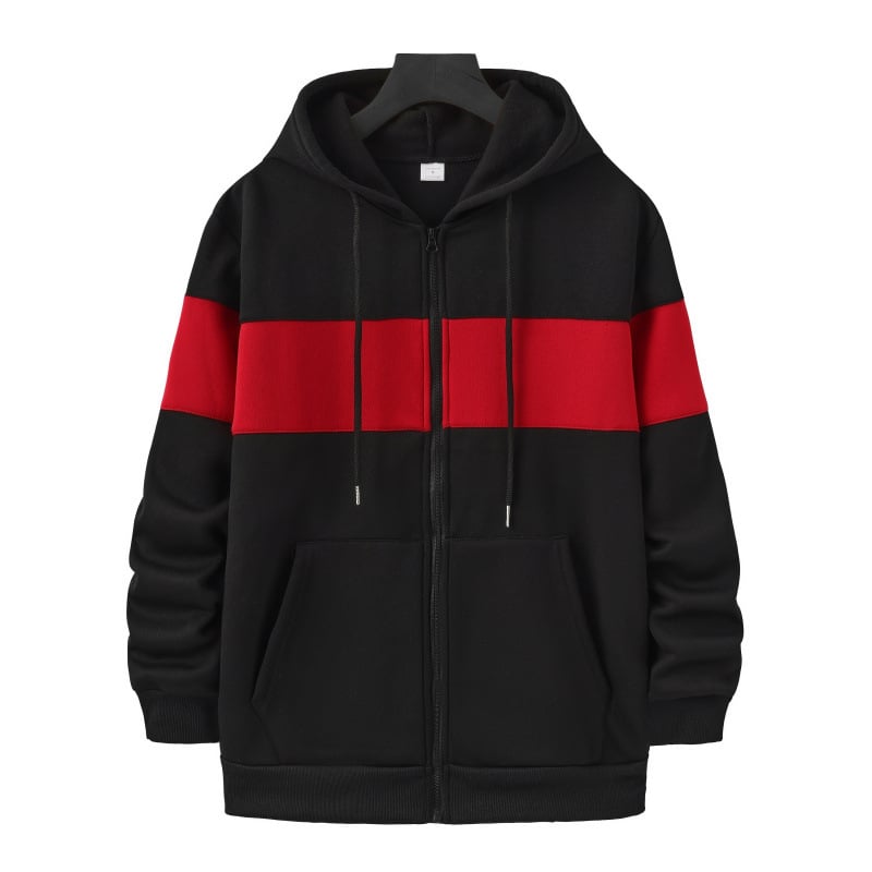 Férfi nyitott elülső fleece felső, fleece bélelt, Ramie 51–70%, 400 g/m², minden évszak