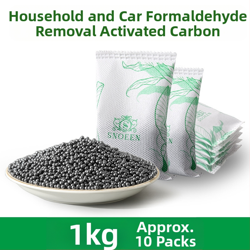 Τσαντάκι ενεργού άνθρακα για αφαίρεση φορμαλδεΰδης με άρωμα λεβάντας – τσάντες από μπαμπού ενεργού άνθρακα, 100 τεμάχια ανά κουτί