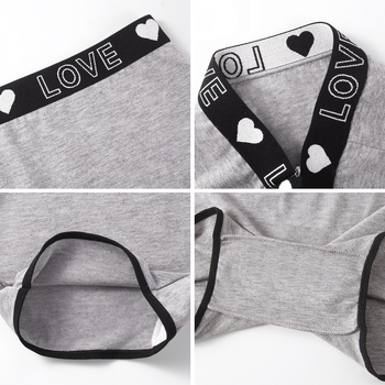 Γυναικείοι μποξέρ σορτς από πολυεστέρα – αναπνοή, αδιαφανείς, μεσαία μέση, επένδυση καβάλου από πολυεστέρα