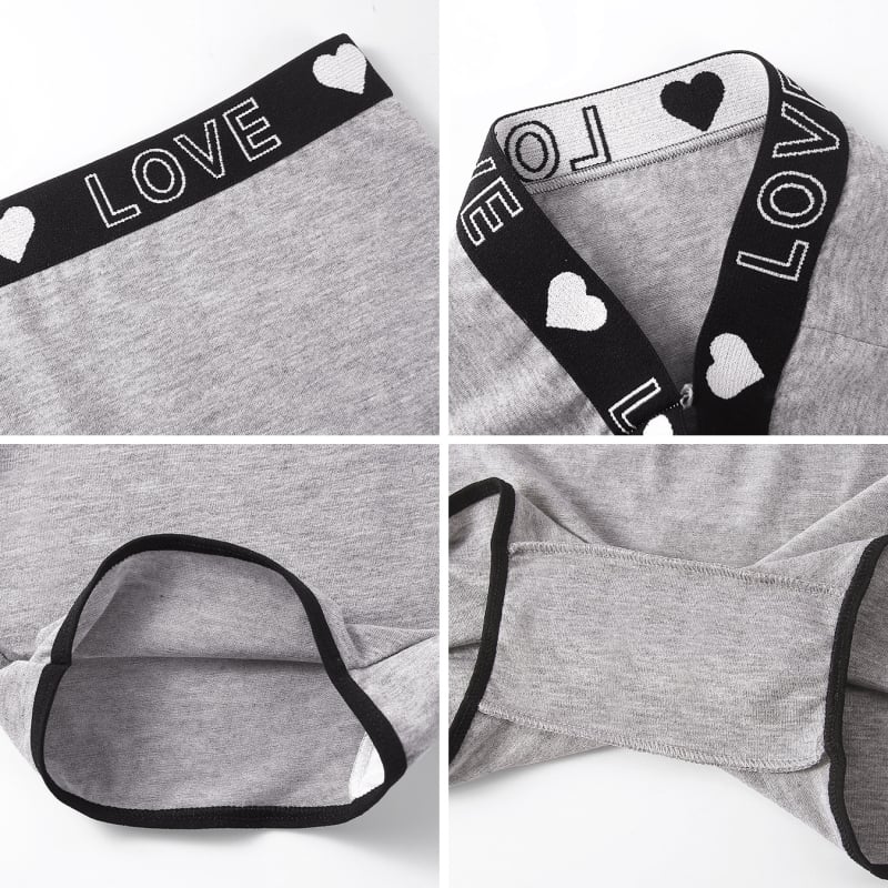 Γυναικείοι μποξέρ σορτς από πολυεστέρα – αναπνοή, αδιαφανείς, μεσαία μέση, επένδυση καβάλου από πολυεστέρα