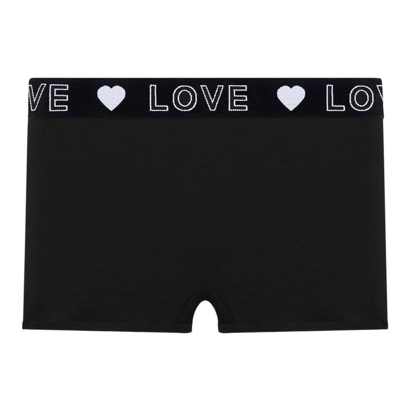 Γυναικείοι μποξέρ σορτς από πολυεστέρα – αναπνοή, αδιαφανείς, μεσαία μέση, επένδυση καβάλου από πολυεστέρα