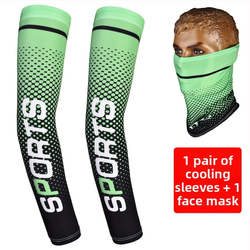 Ръкави за UV защита, Ice-Silk полиестерна тъкан, свободно пасване, за външни дейности (мъже)