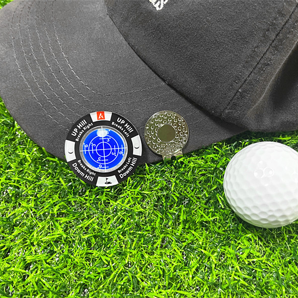 Golf putting trener s magnetskim klipom za kapicu i markerom lopte – akril, prilagodljiv, ekskluzivni golf dodatak za izvoz