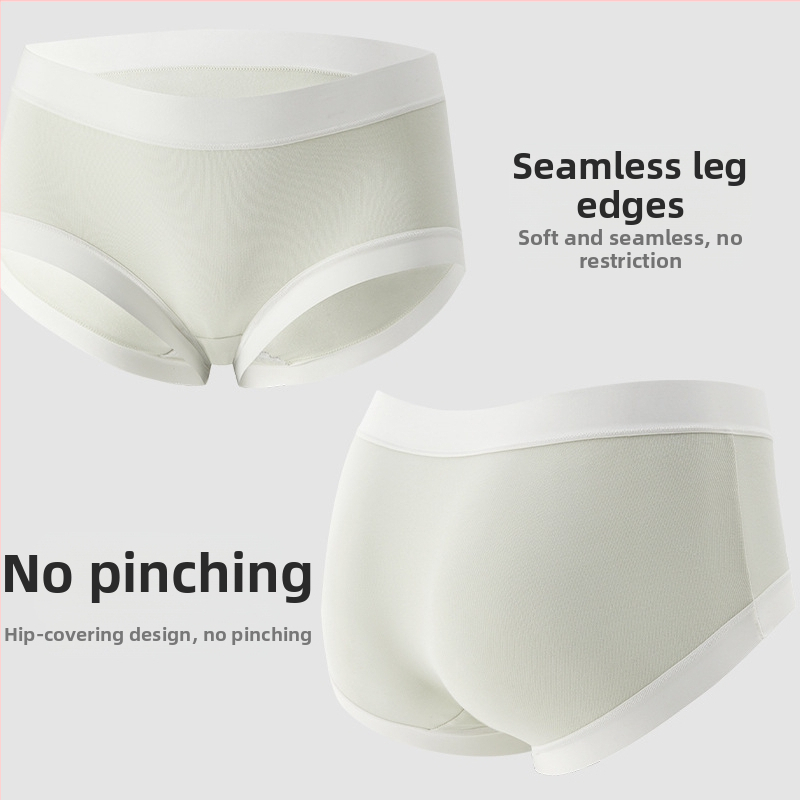 Dámske bavlnené nohavičky, antibakteriálne, stredný pás, trojuholníkový strih, rozkrok s grafénovou výstelkou