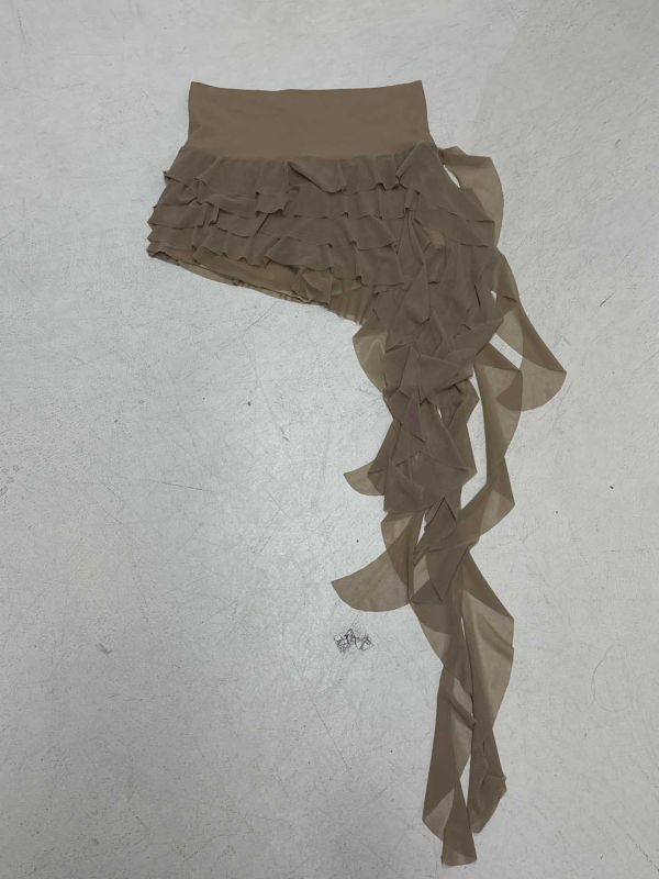 Φούστα, δικτυωτό ύφασμα, υψηλή ελαστικότητα, μίξη πολυεστέρα-σπάντεξ, Καλοκαίρι 2025